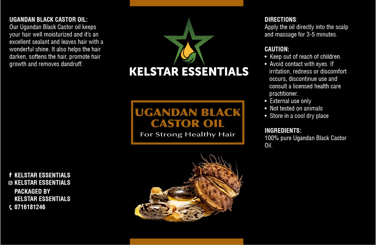 Ugandan Black Castor Oil